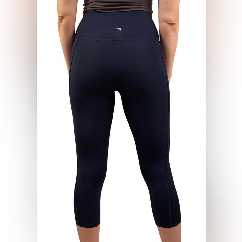 GAPFIT Sculpt Sculpt Compression Workout Pants - Navy Blue - Picture 3 of 10